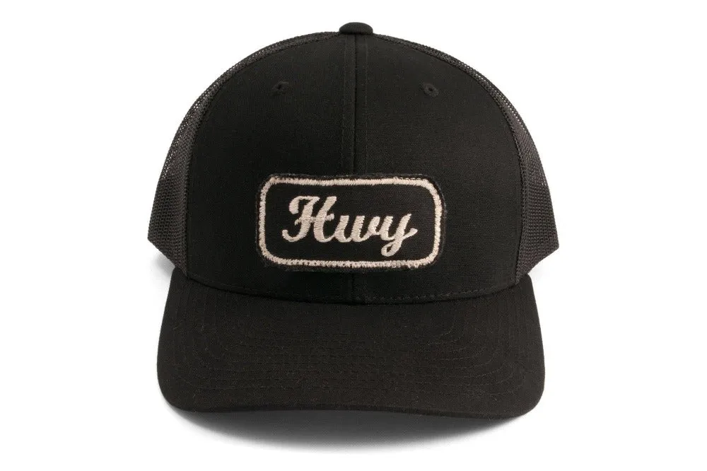 #225 - Basecap Trucker Cap Hwy black
