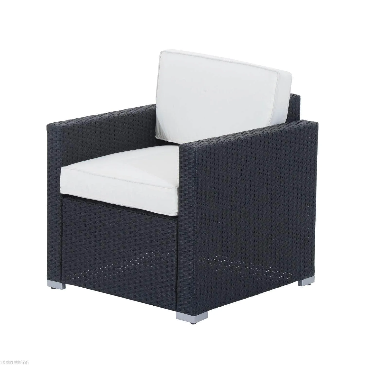 4 Piece Outdoor Patio Wicker Rattan Conversation Sofa Set - Available in 2 Colours
