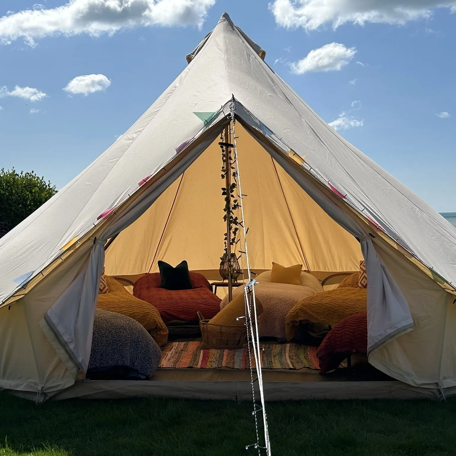 5m Bell Tent Fireproof