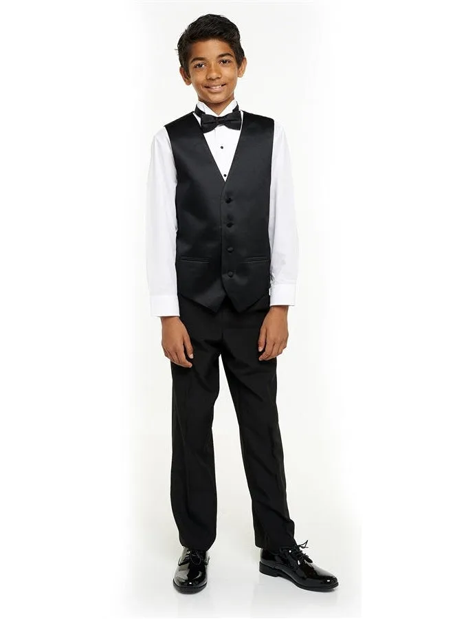 7650V-B - Stanley Deluxe Satin Vest - Boys
