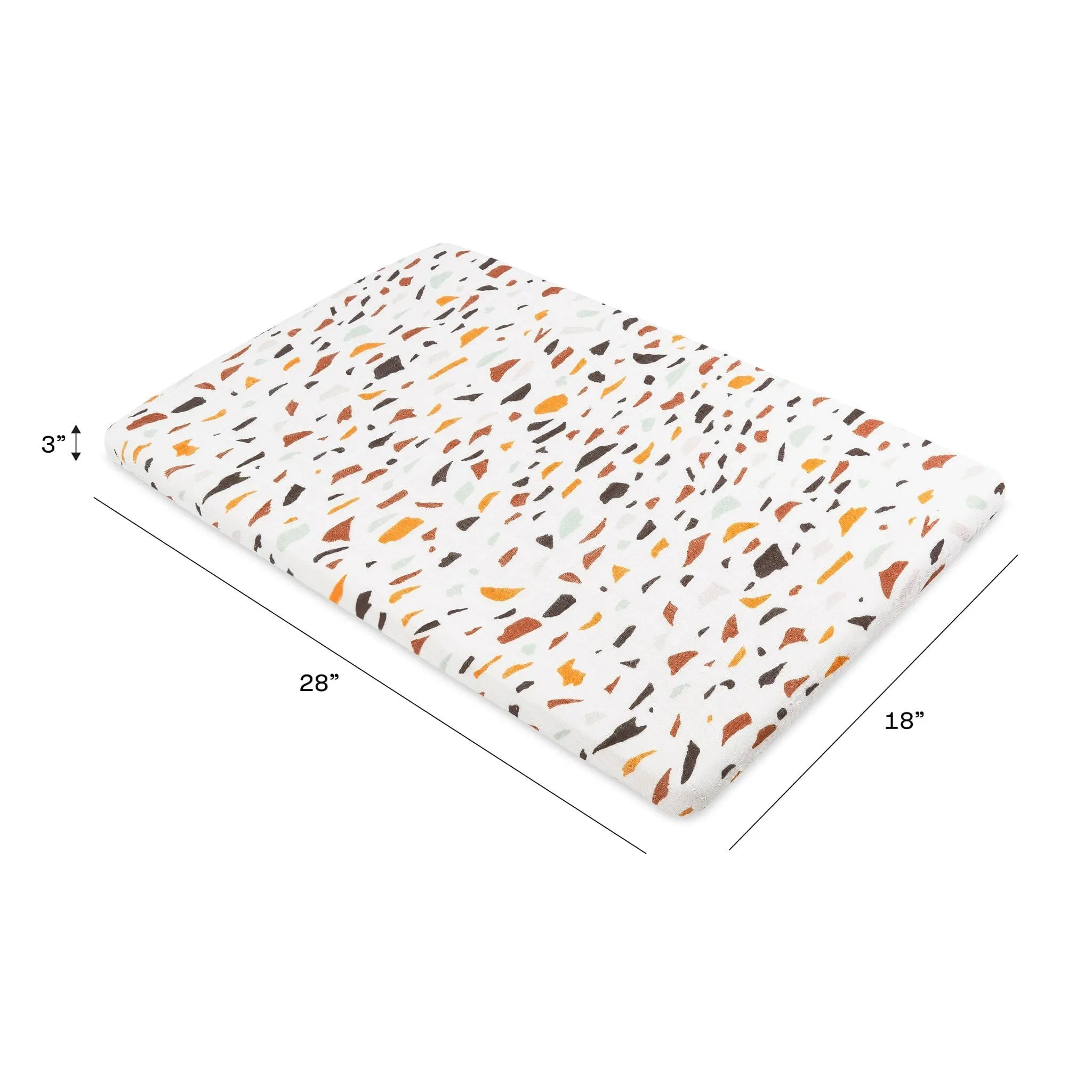 All-Stages Bassinet Sheet | Terrazzo