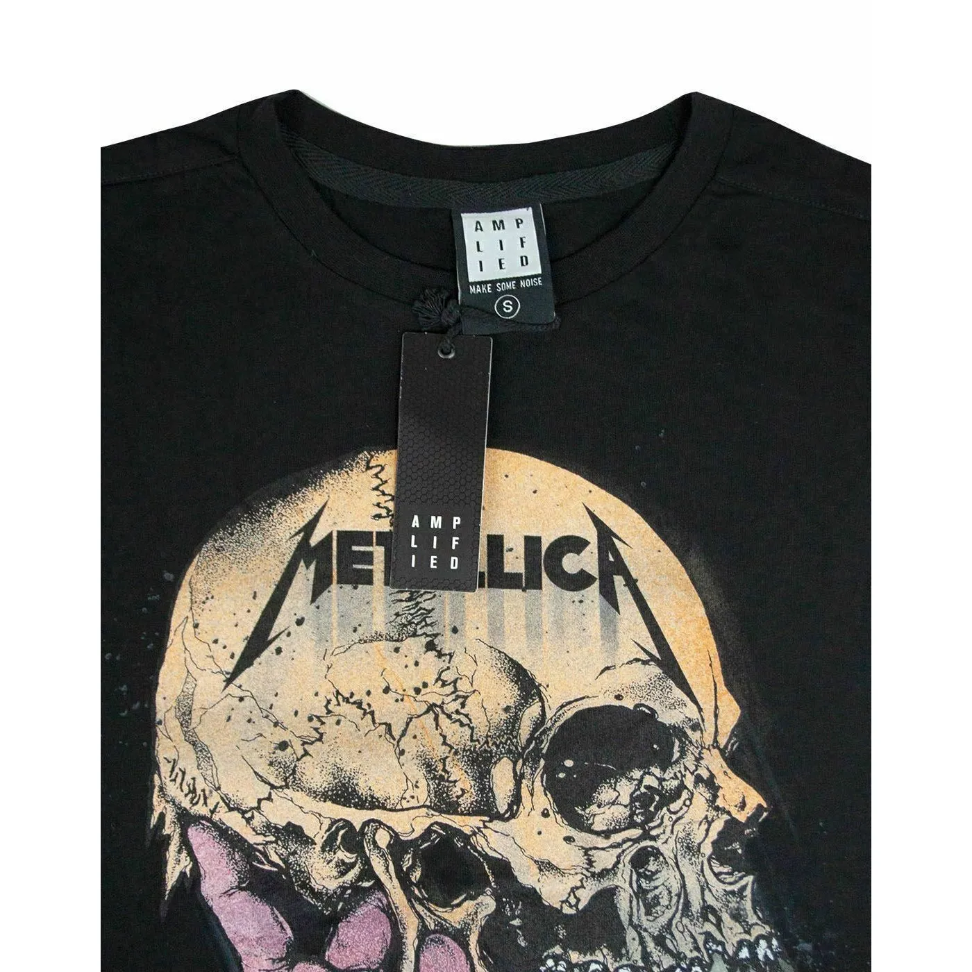 Amplified Mens Sad But True Metallica Sleeveless T-Shirt