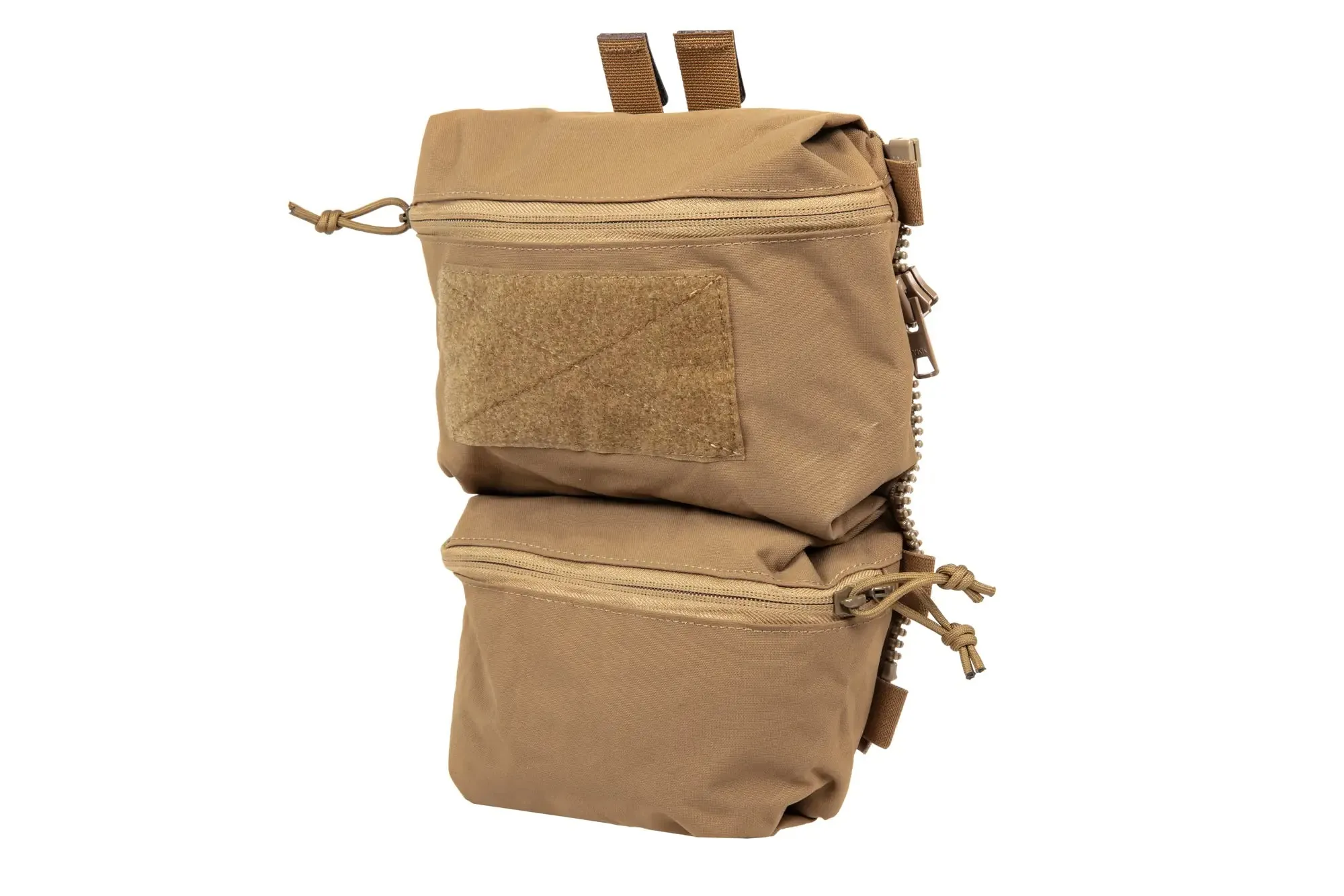 Back panel with MOLLE system for the V5 PC Wosport tactical vest Coyote Brown