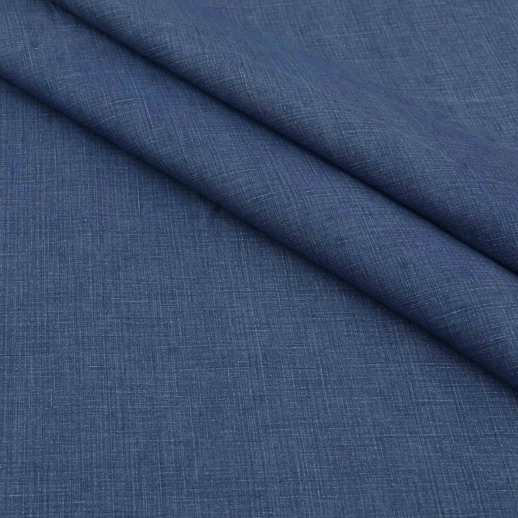 Blue Cotton Denim Fabric 98691
