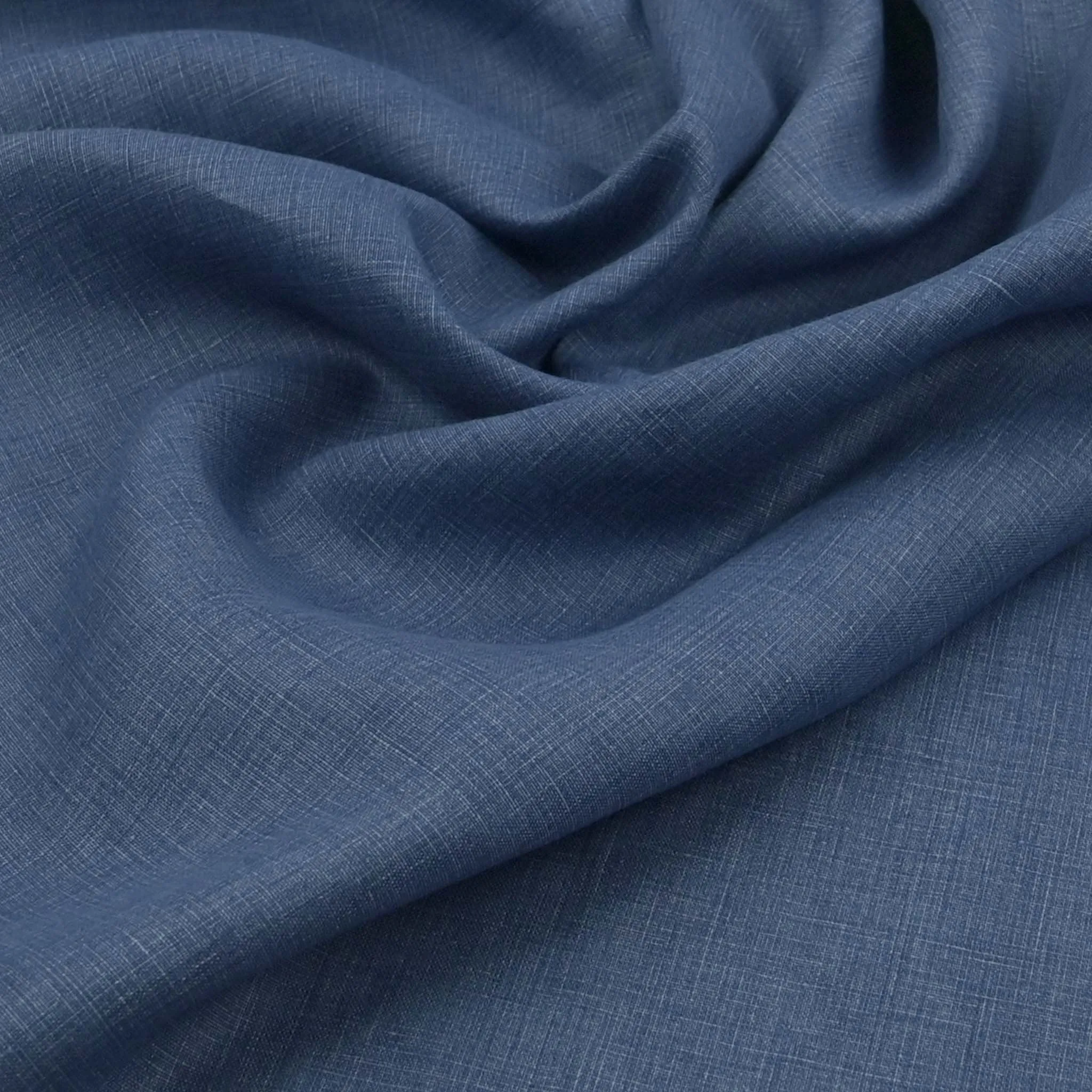 Blue Cotton Denim Fabric 98691