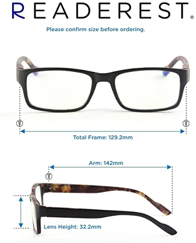 Blue-Light-Blocking-Reading-Glasses-Camo-2-50-Magnification-Computer-Glasses