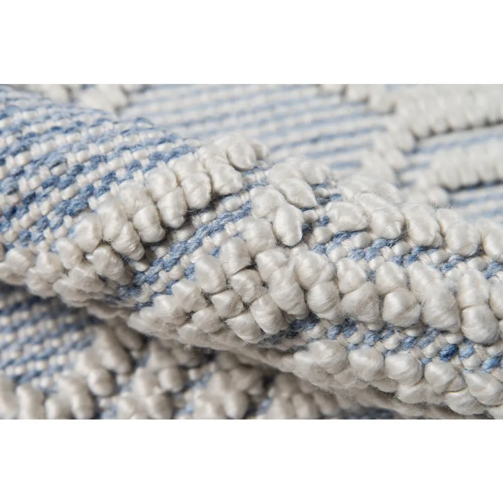 Chania | Large Light Blue Modern 5 x 8 Area Rug