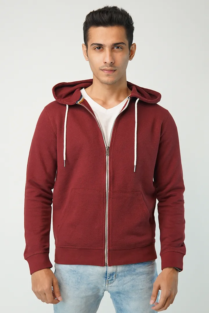Cherry Zip-Up Hoodie
