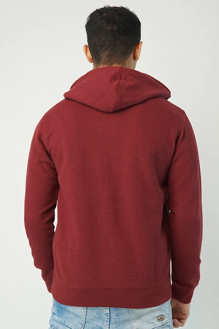 Cherry Zip-Up Hoodie