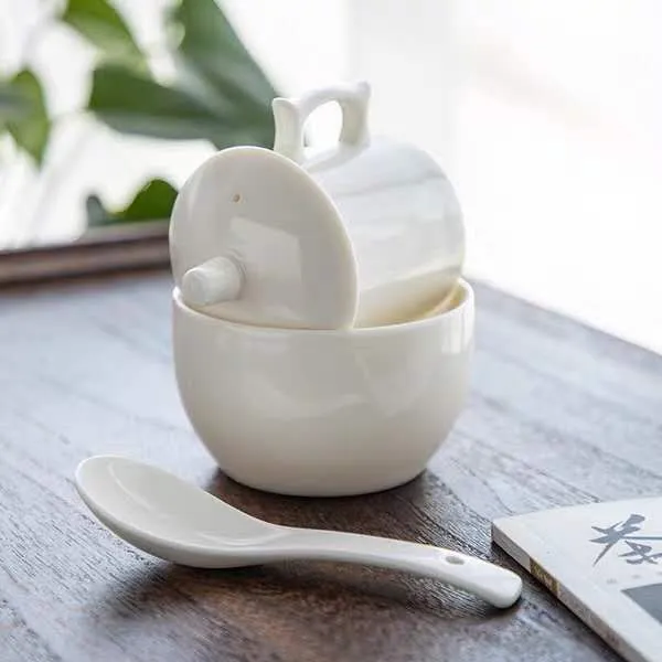 Competition Tasting Set Made from White Porcelain