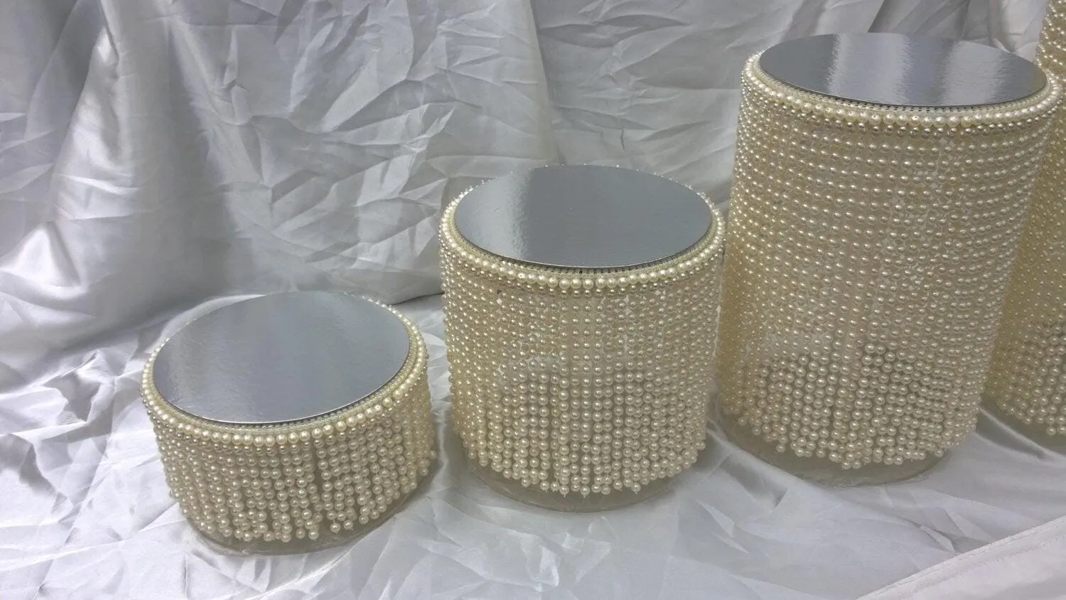 Crystal cake stands crystal covered solid base tiered design wedding cake stands by Crystal wedding uk