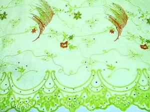 Design 3 - Clearance Embroidered Tulle