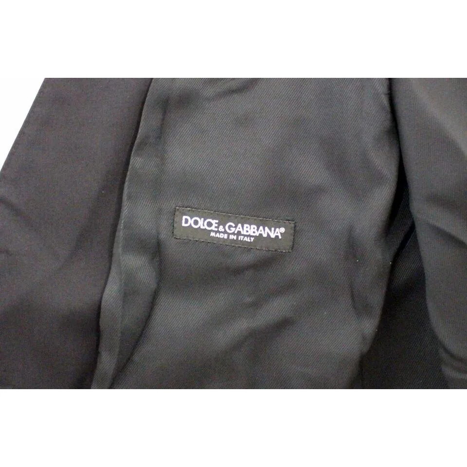 Dolce & Gabbana Elegant Blue Cotton Stretch Dress Vest