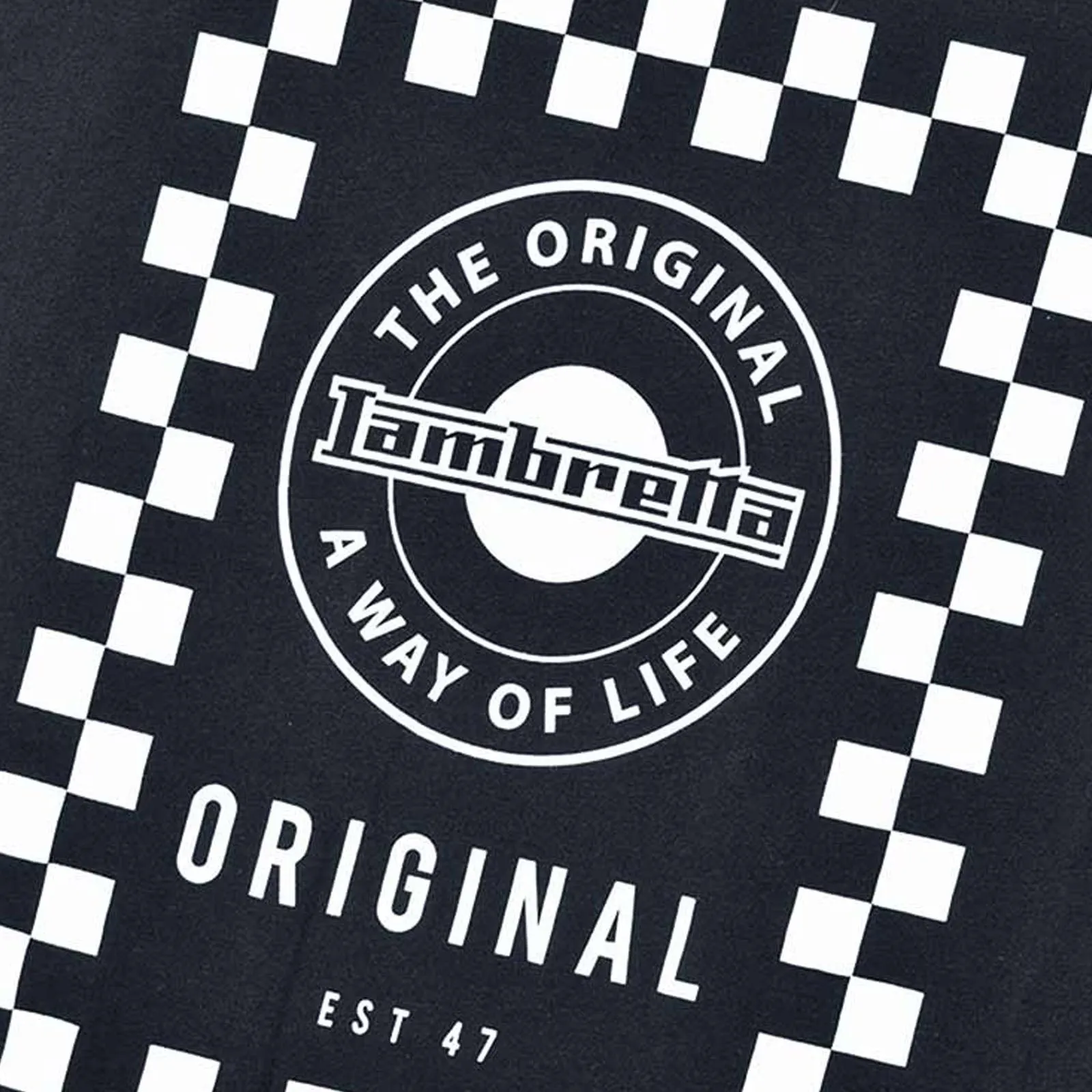 Lambretta Mens Checker Board T-Shirt