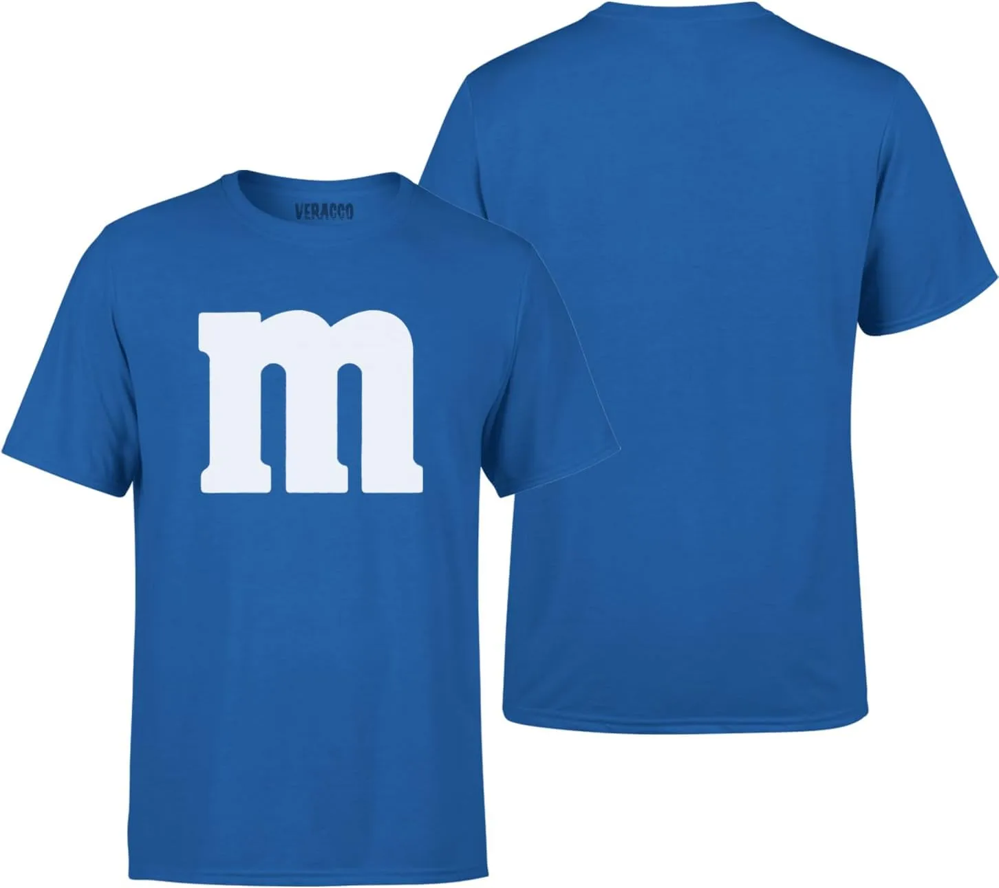 Letter M Halloween Costumes T-Shirt | Funny Cool Graphic Tee Idea | for Men