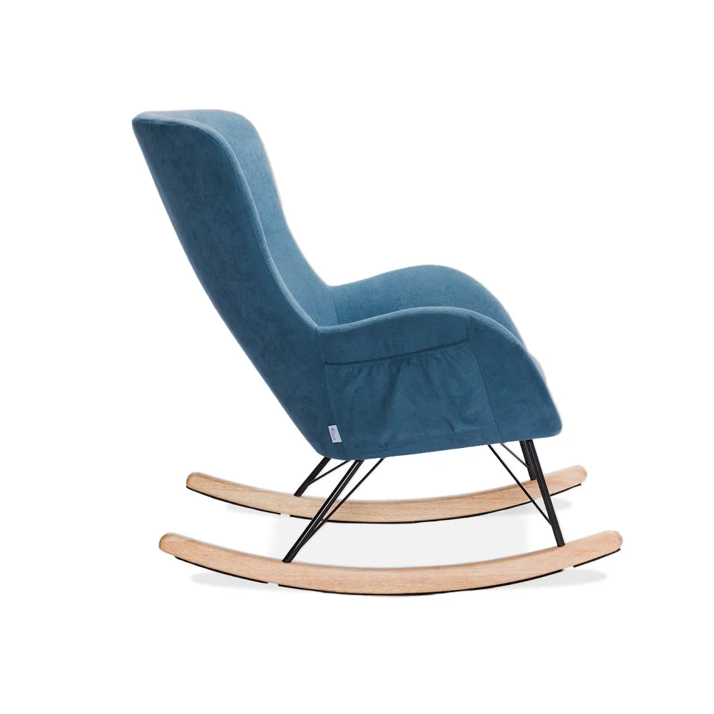 Living Room Relax Rocking Armchair with Cushion