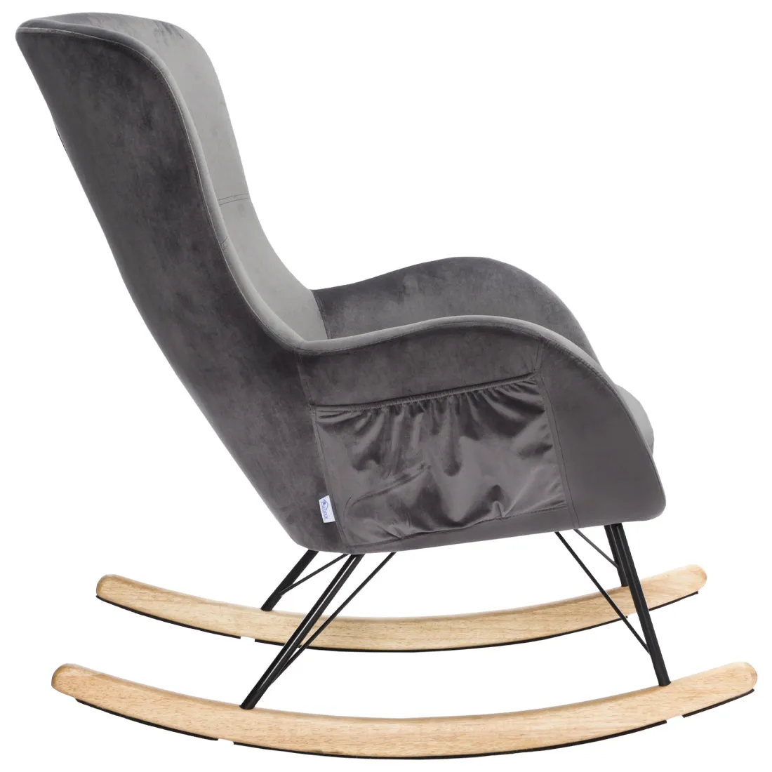Living Room Relax Rocking Armchair with Cushion
