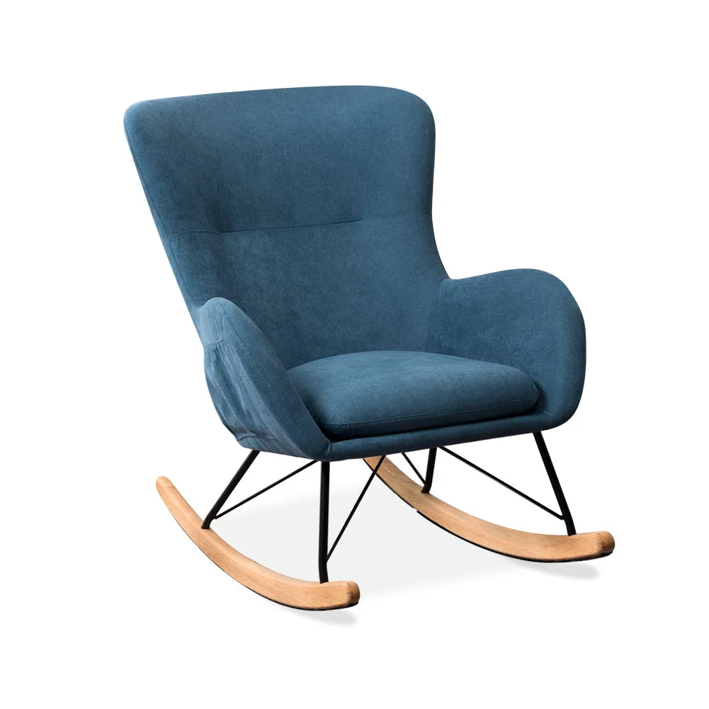 Living Room Relax Rocking Armchair with Cushion
