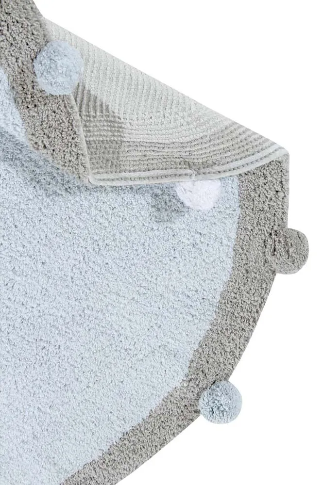 Lorena Canals Washable Rug Bubbly Soft Blue - Grey