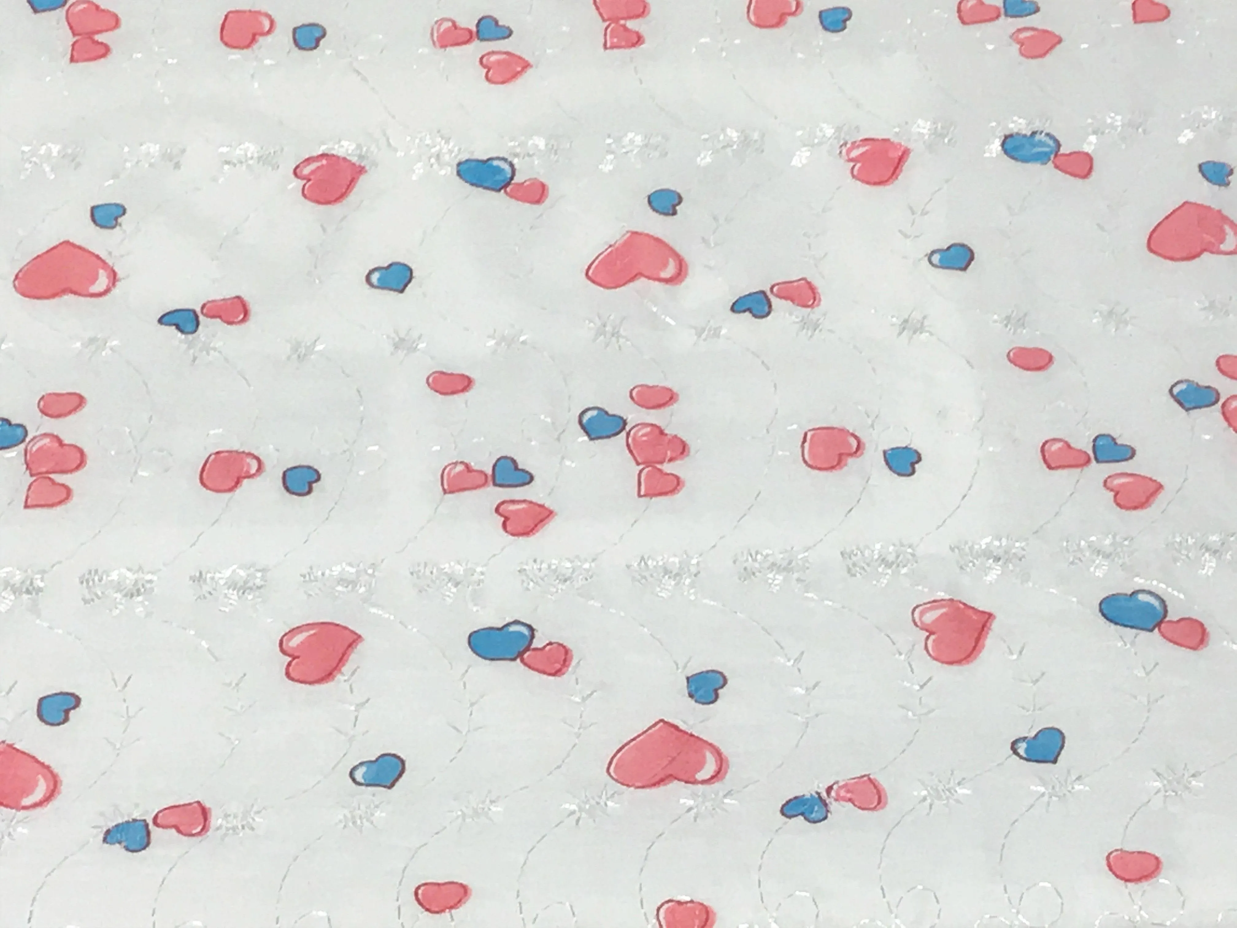 Love Hearts Embroidery Anglais - Clearance