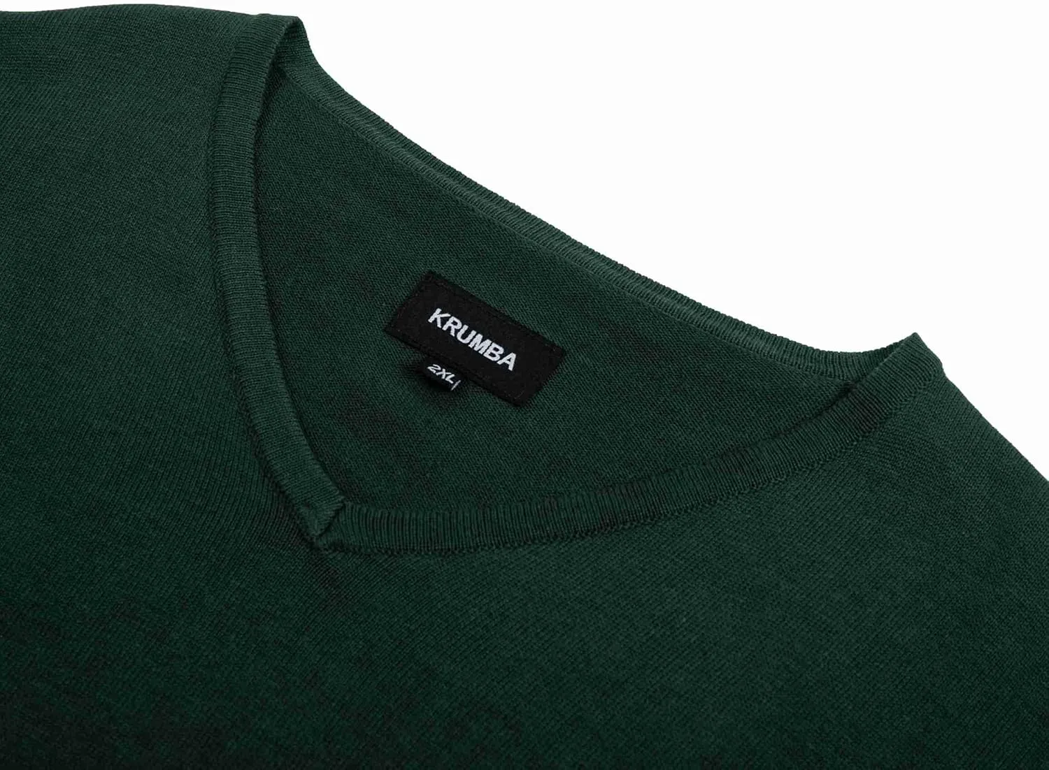 Mens Plus Size Sweater: Cotton V Neck Big Tall Oversized Long Sleeve Pullover