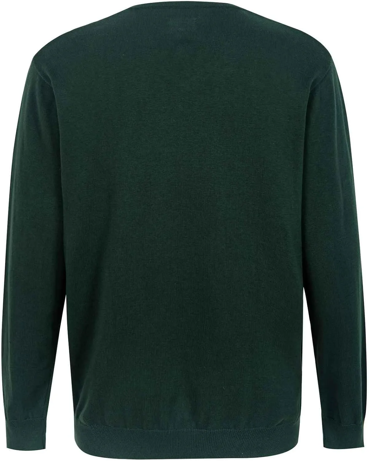 Mens Plus Size Sweater: Cotton V Neck Big Tall Oversized Long Sleeve Pullover