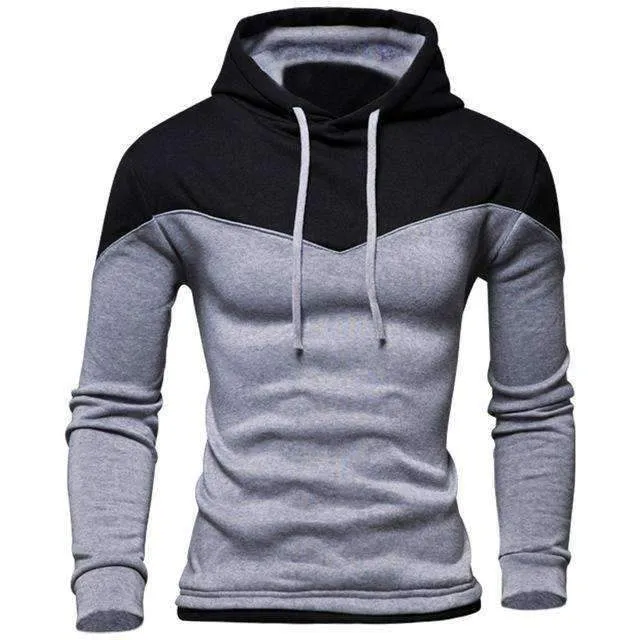 Men's Slim-Fit Casual Hoodie