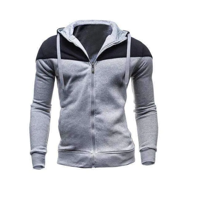 Men's Slim-Fit Casual Hoodie