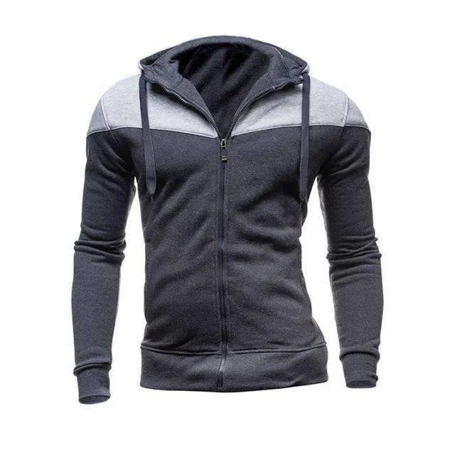 Men's Slim-Fit Casual Hoodie