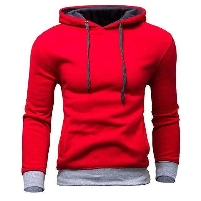 Men's Slim-Fit Casual Hoodie
