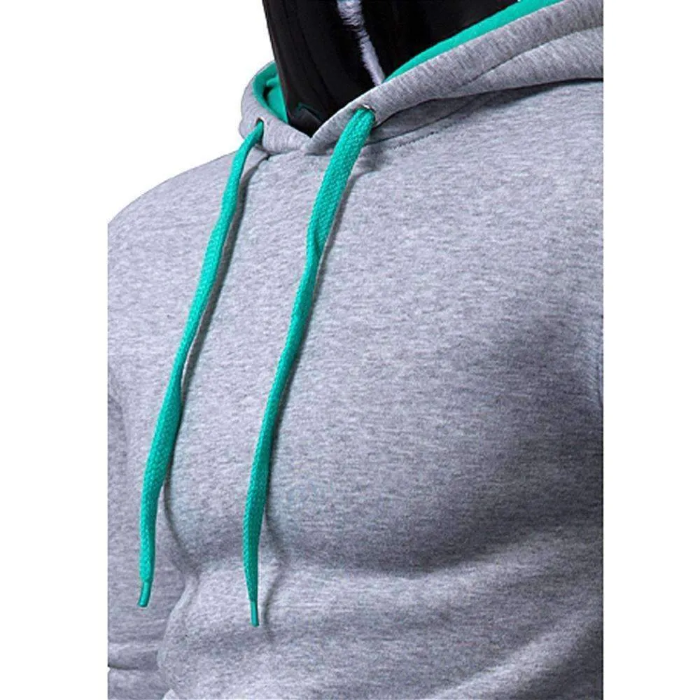 Men's Slim-Fit Casual Hoodie