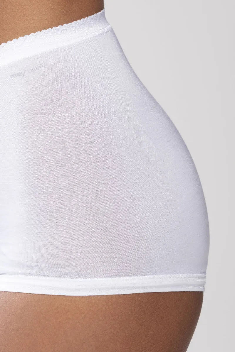Mey Lights Cotton No Side Seam Boy Short Boxers