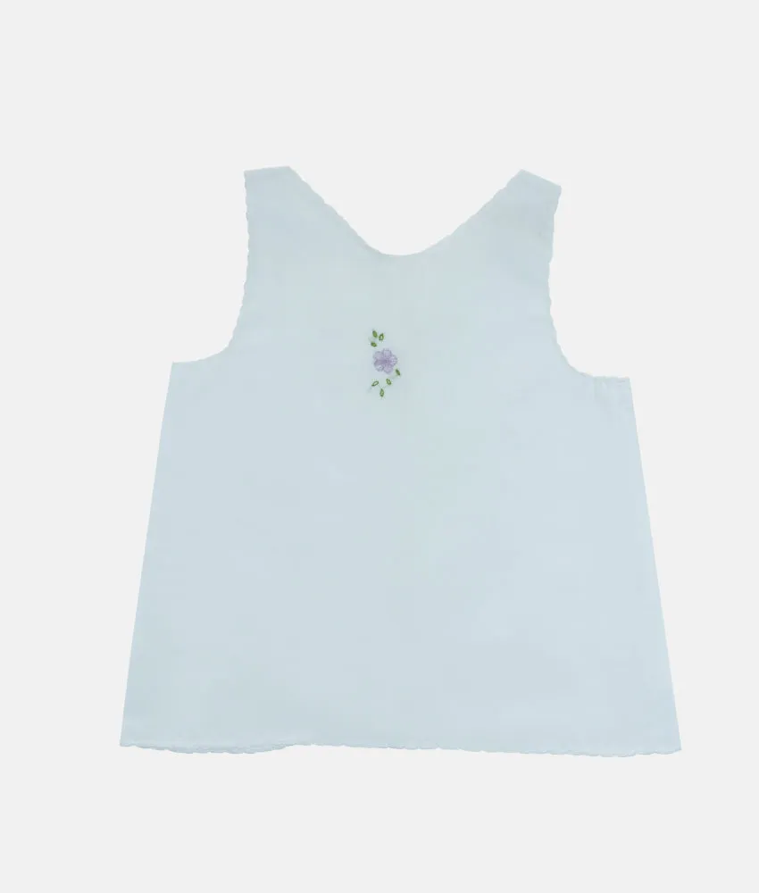 Mia Baby Shirt - Lilac Flower
