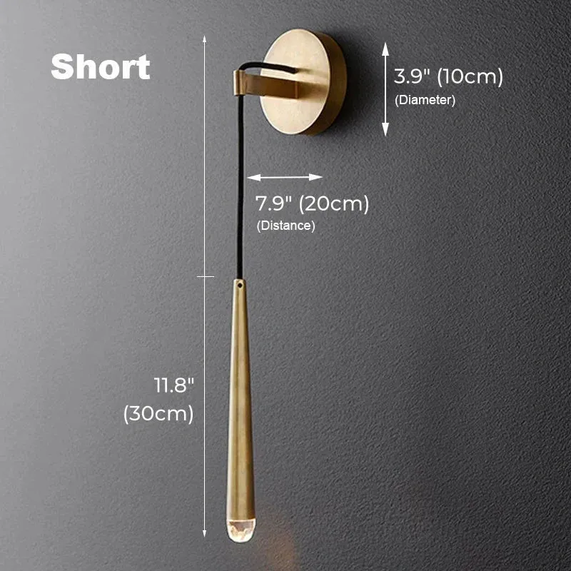 Nordic Minimalist Waterdrop Wall Lamp