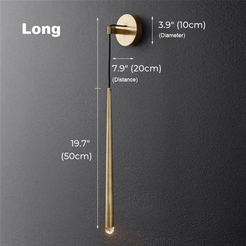 Nordic Minimalist Waterdrop Wall Lamp