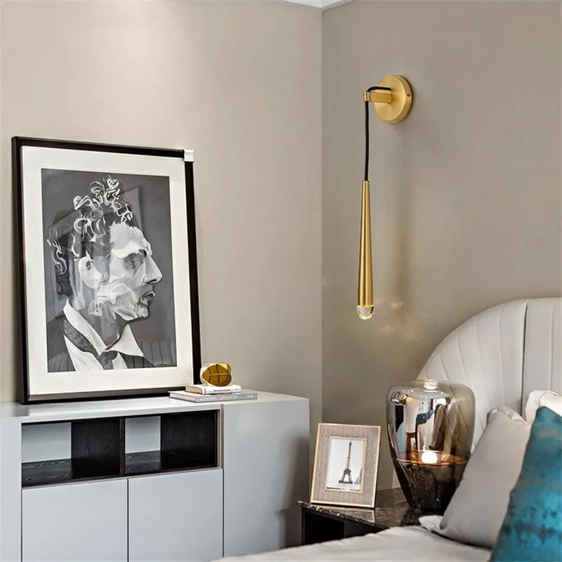 Nordic Minimalist Waterdrop Wall Lamp