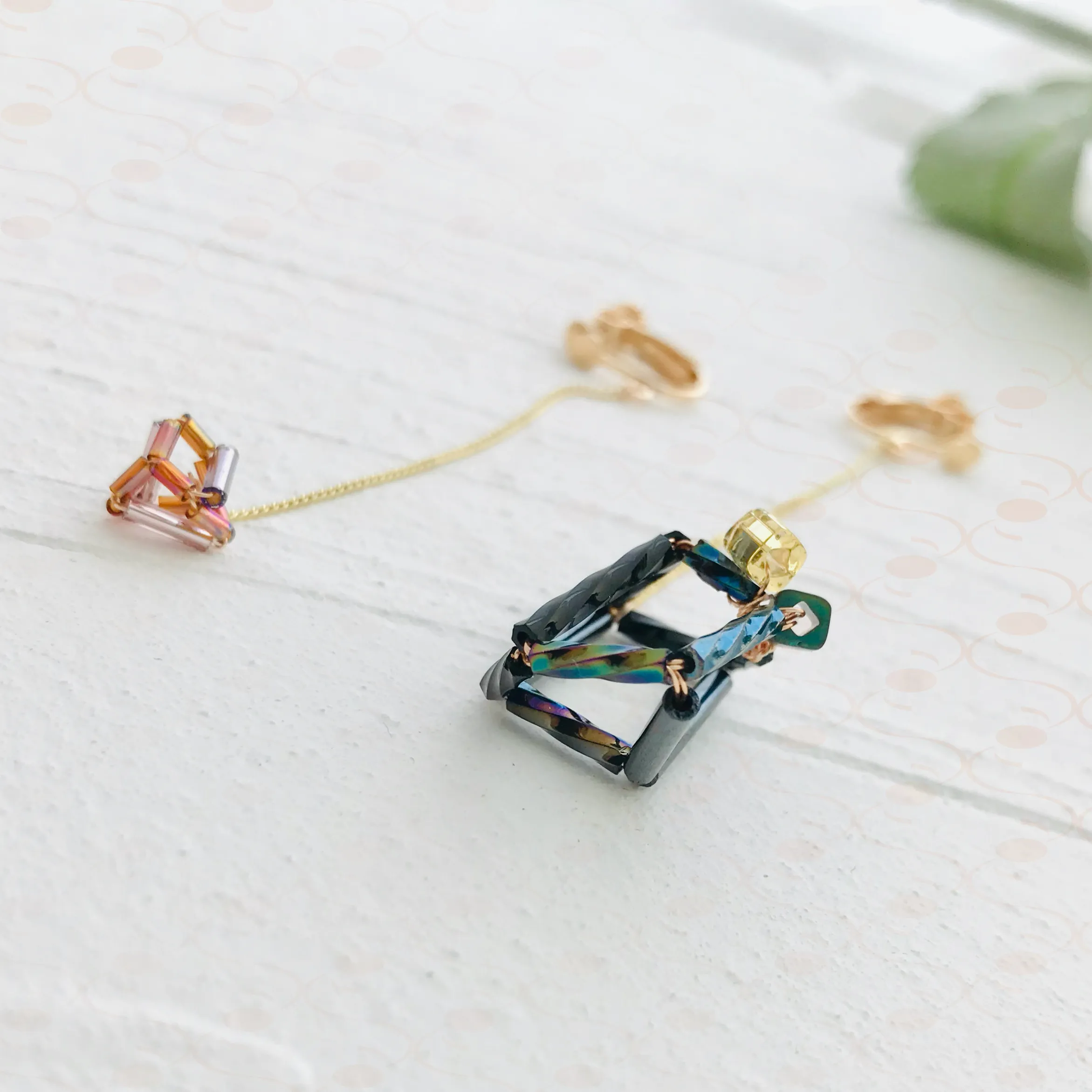 "Boundless" Beaded Floral Earrings