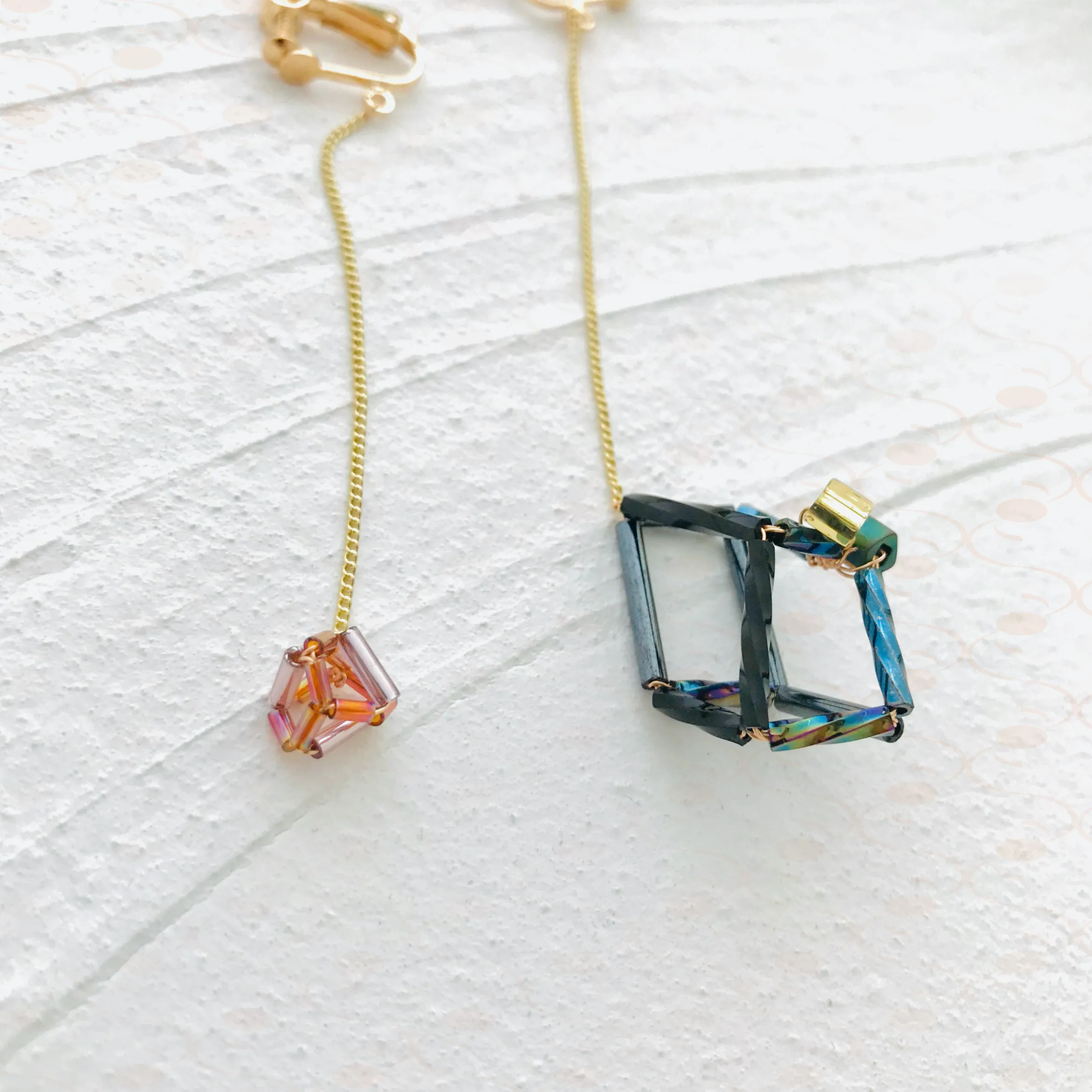 "Boundless" Beaded Floral Earrings
