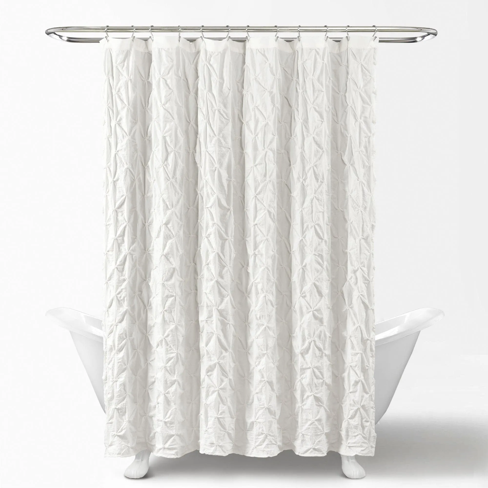 Ravello Pintuck Shower Curtain
