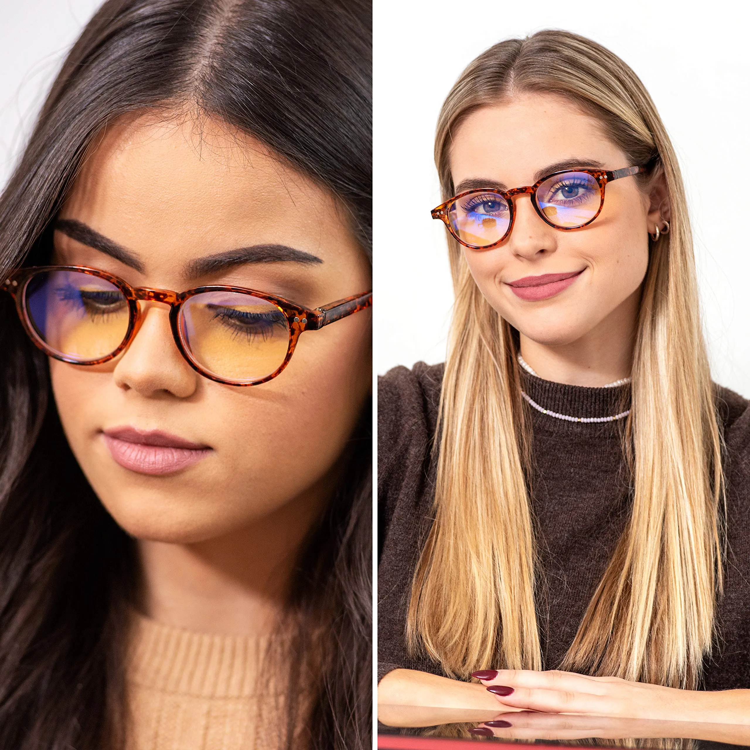 Round-Blue-Light-Blocking-Reading-Glasses-Tortoise-1-25-Magnification-Computer-Glasses