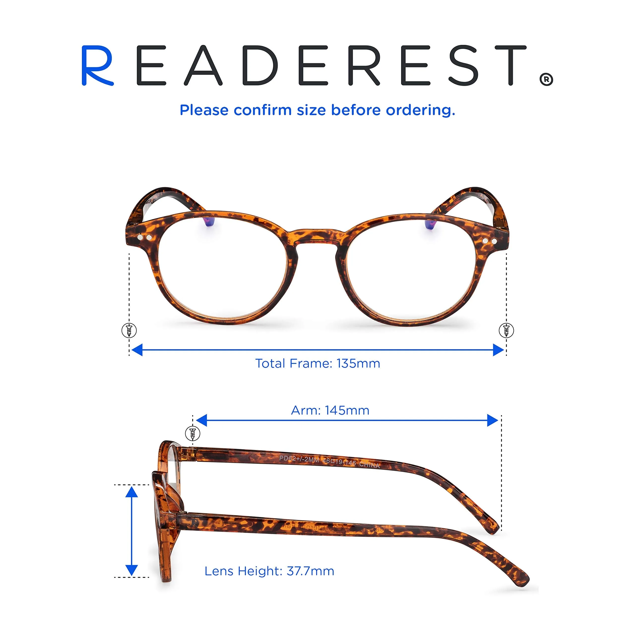 Round-Blue-Light-Blocking-Reading-Glasses-Tortoise-1-25-Magnification-Computer-Glasses
