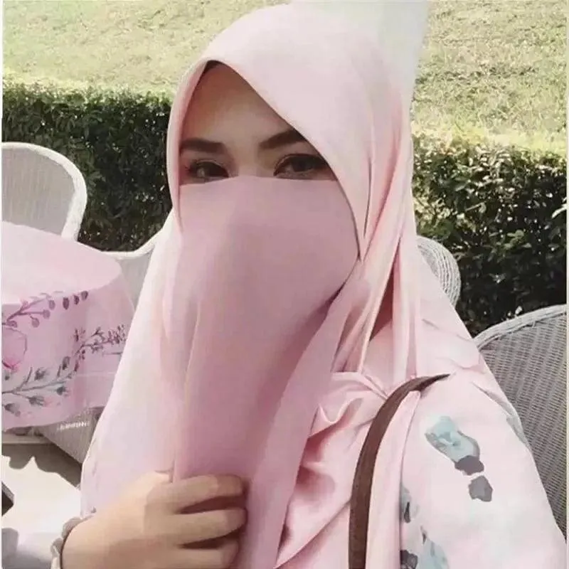 Single Layer Niqab - 16 Colours