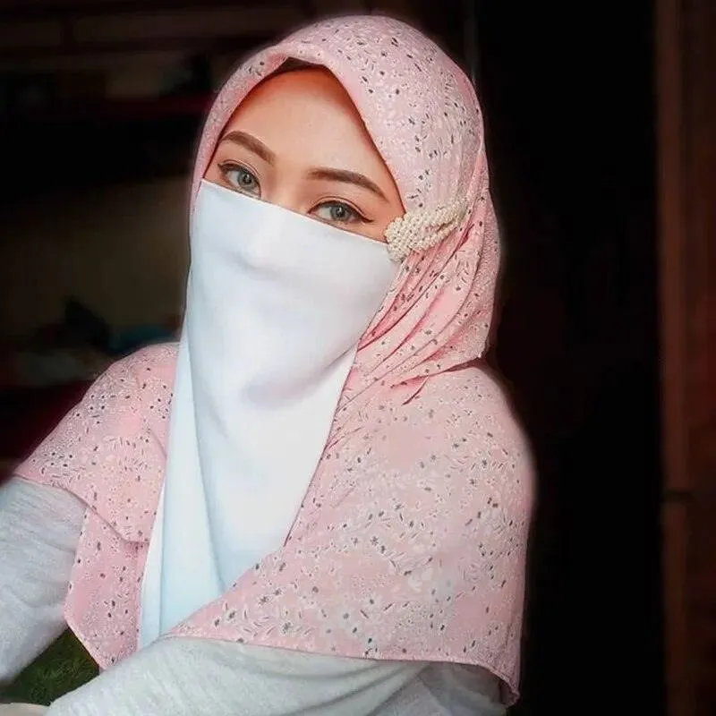 Single Layer Niqab - 16 Colours