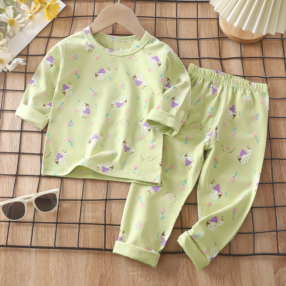 Soft & Breathable Spring Cotton Baby Underwear - Unisex Cartoon Home Wear