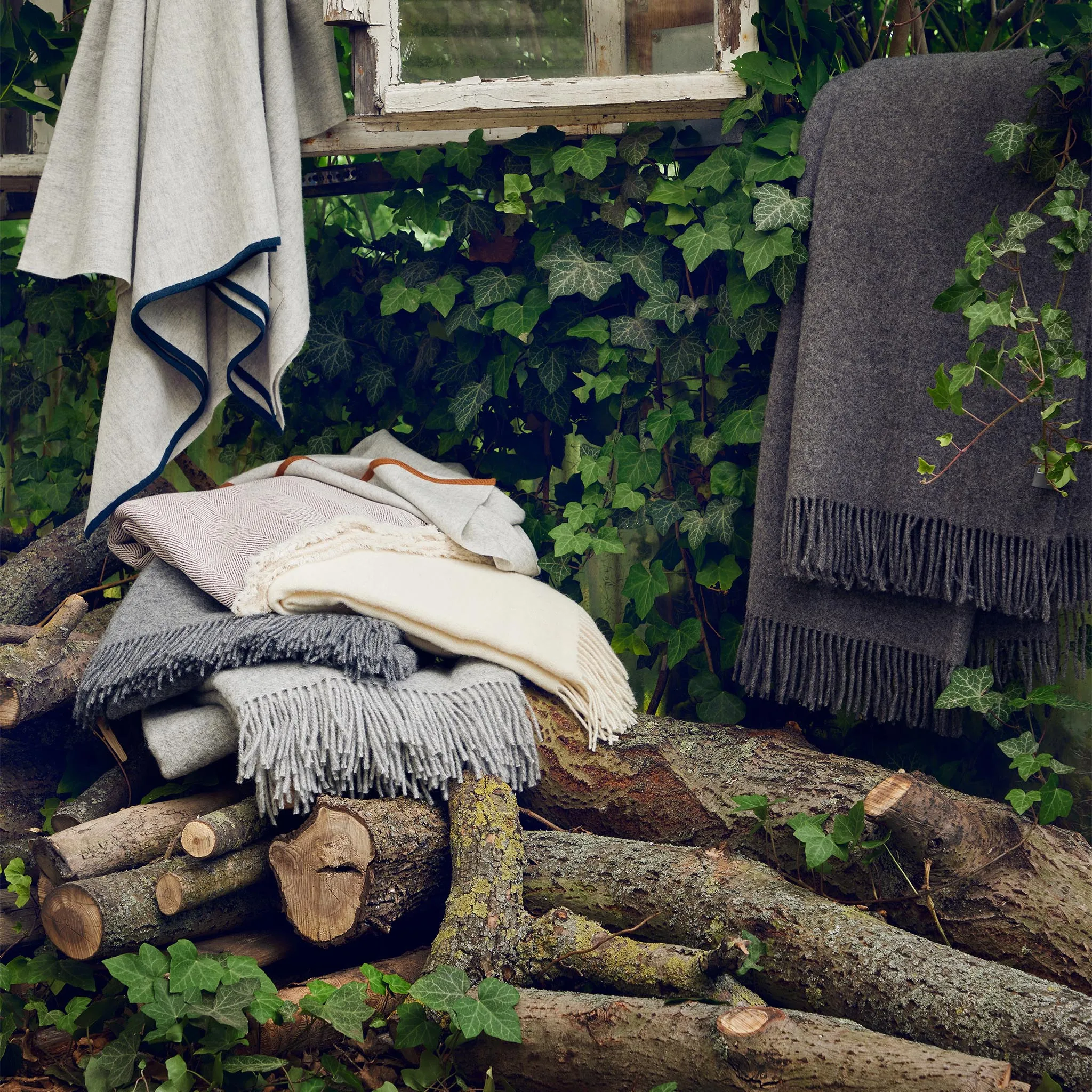 Tahua Wool Blanket [Cream]