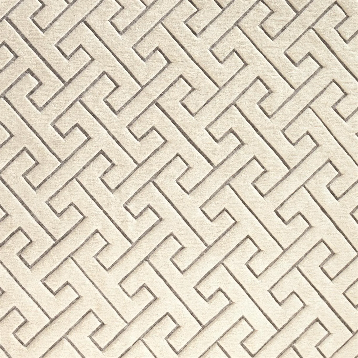 Tessellating Rug - Ivory/Grey - 4 Sizes