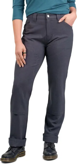 Women's Merino Longhaul Shop Pant by Woolly | Natural Stretch, Stink Free, Seattle Designed