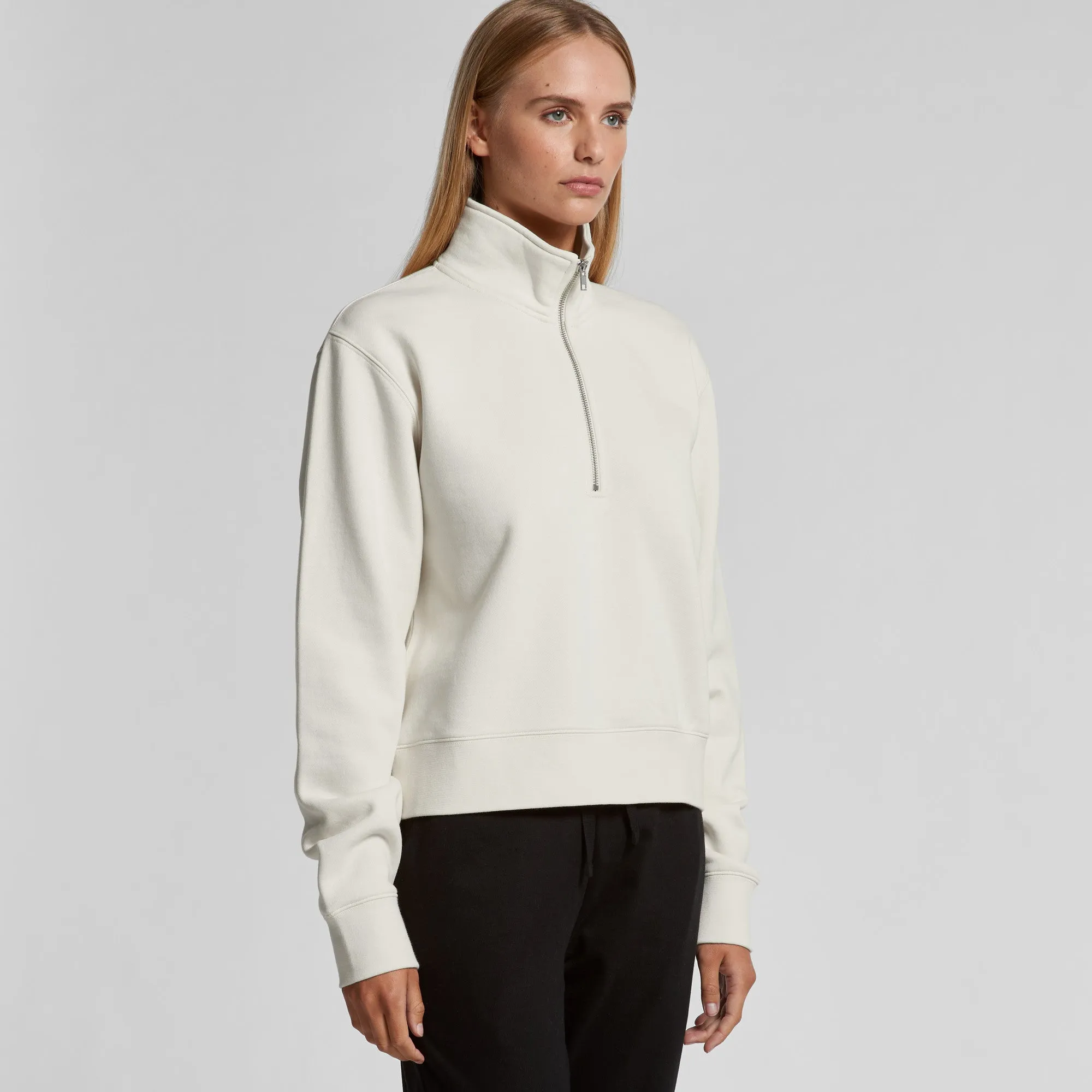 Wo's Stencil Half Zip - 4125