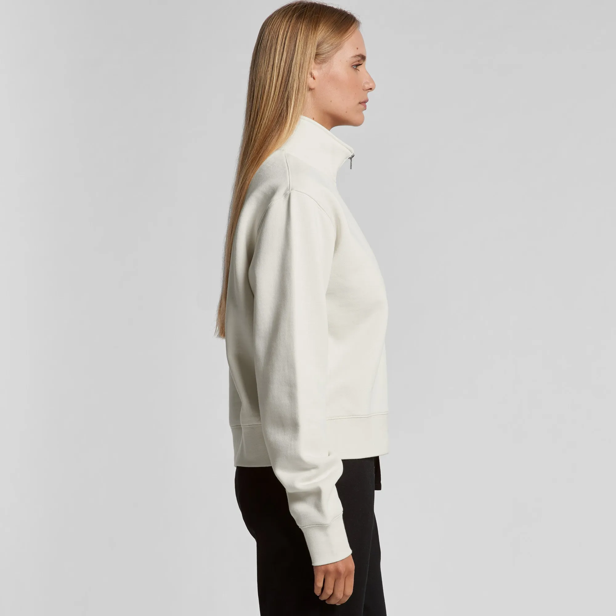 Wo's Stencil Half Zip - 4125