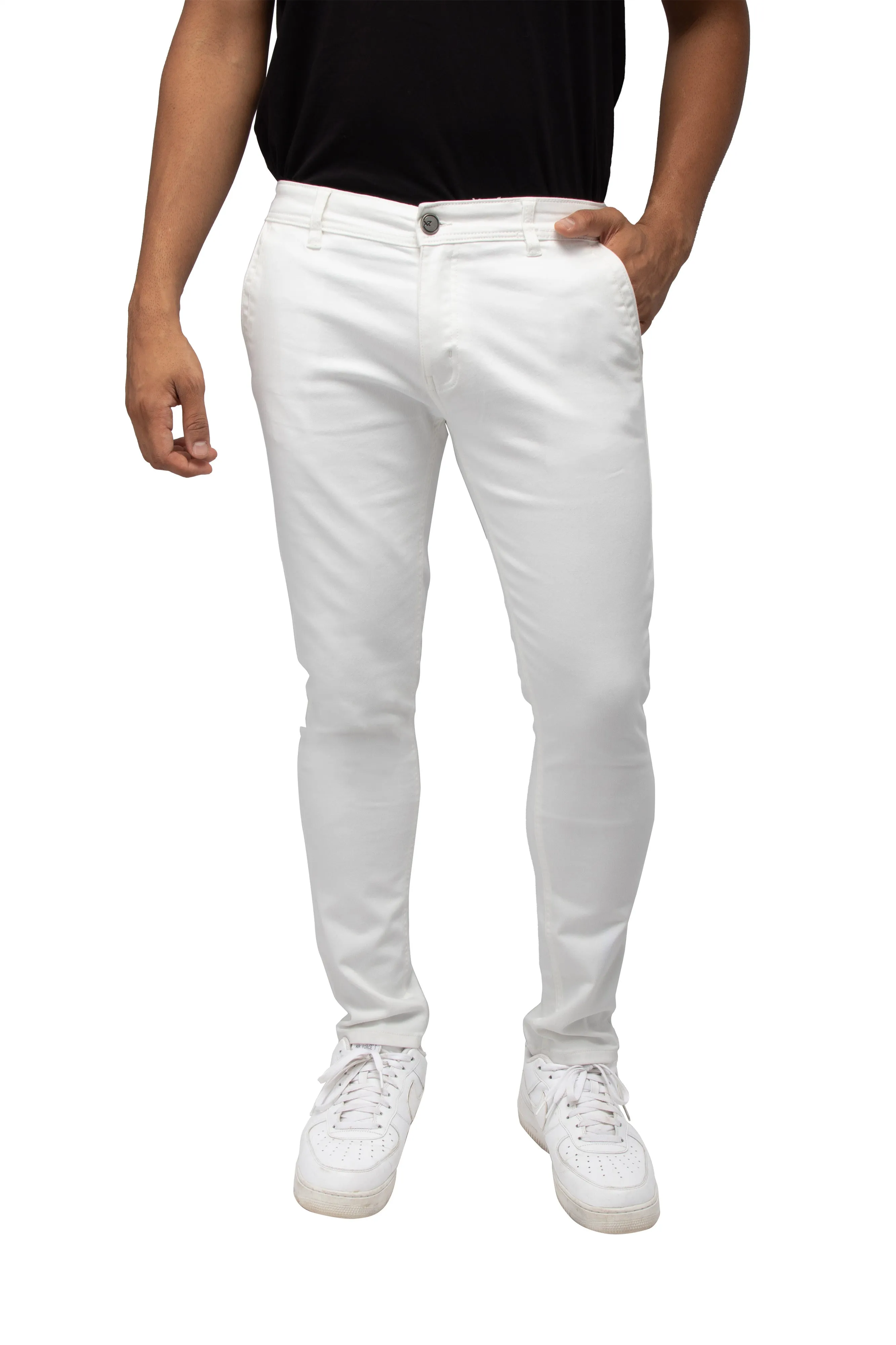 X RAY Men's Slim Fit Stretch Colored Five Pocket Denim Commuter Pants Big & Tall Available